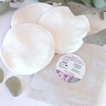 Discos desmaquillantes reutilizables de bambú ecológico